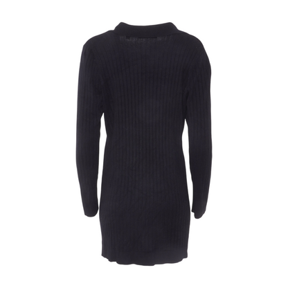 Black Cardigan Sweater