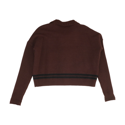 Burgundy Cardigan Sweater