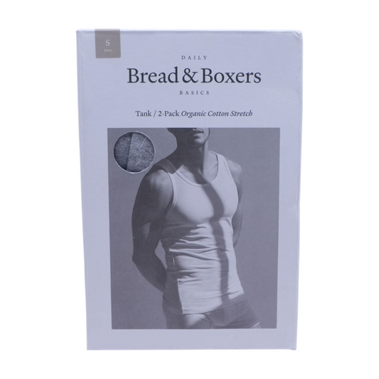 Bread & Boxers Gray Solid Undershirt – Image 1