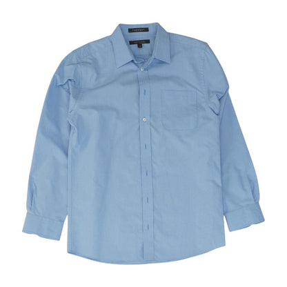 Blue Check Long Sleeve Button Down