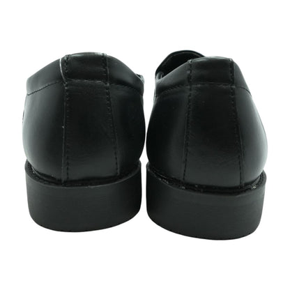 Black Leather Loafer Dress Shoes