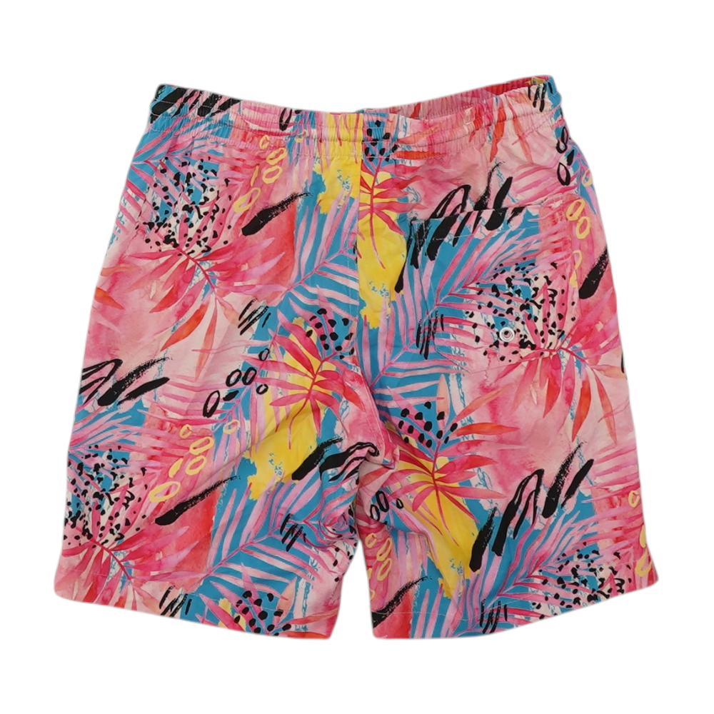 Pink Tropical Swim Bottom