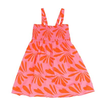 Pink Print Dress