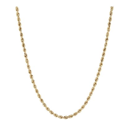 10K Yellow Gold Chain Necklace