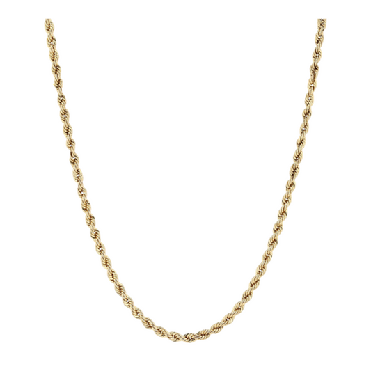 10K Yellow Gold Chain Necklace