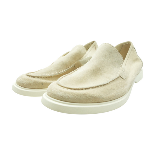 Beige Slip-On Flats