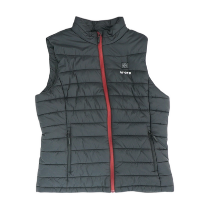Black Long Solid Vest