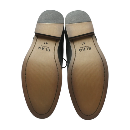 Black Lace-Up Dress Shoes