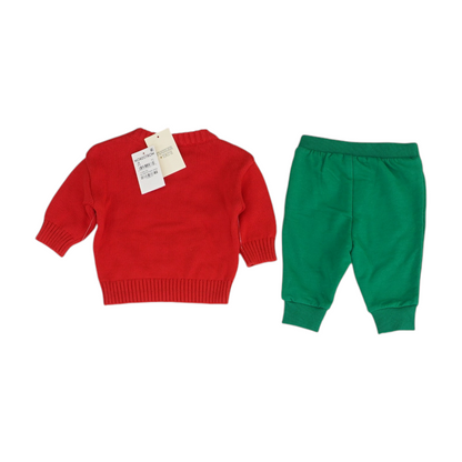 Red Long Sleeve Set