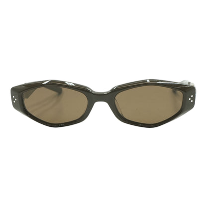 Brown Vegax Oval Sunglasses