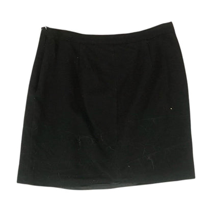 Vintage Black Di Alberta Ferretti for Bergdorf Mini Skirt
