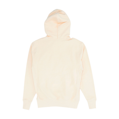 Peach Solid Hoodie Pullover