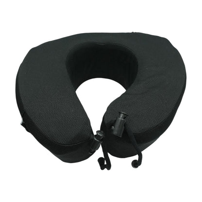 Black Travel Neck Pillow with Bag