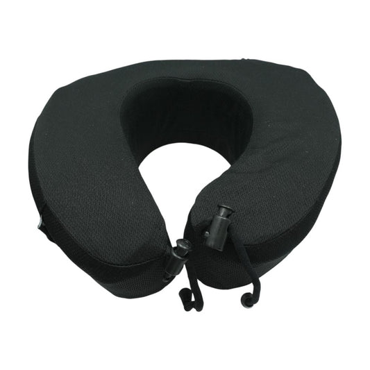 Black Travel Neck Pillow with Bag