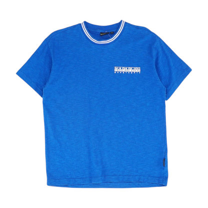 Blue Solid T-Shirt