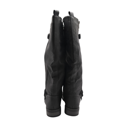 Black Knee-High Boots