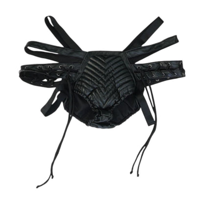 Black Solid Intimate Lingerie