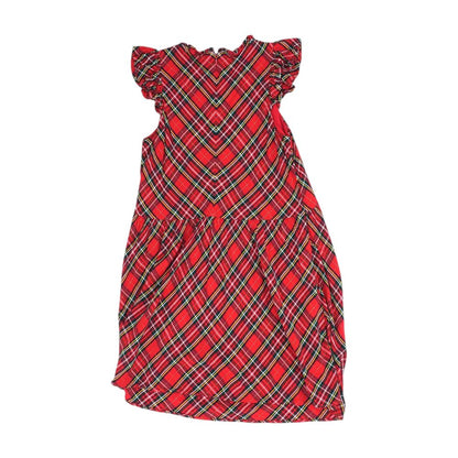 Red Plaid Dress
