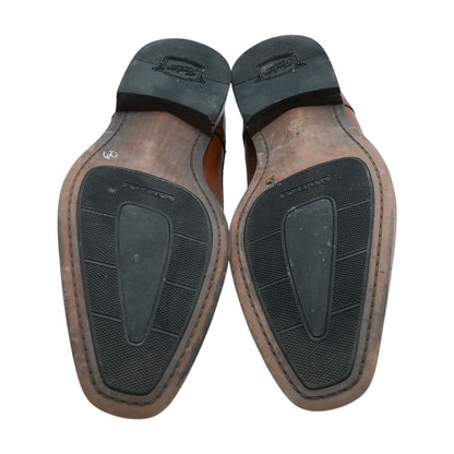 Brown Leather Monk Strap Dress Shoes