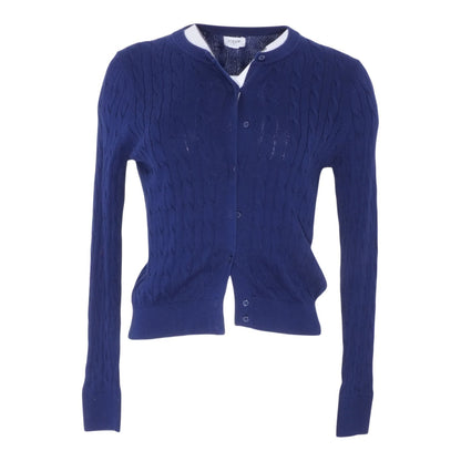 Navy Cardigan Sweater