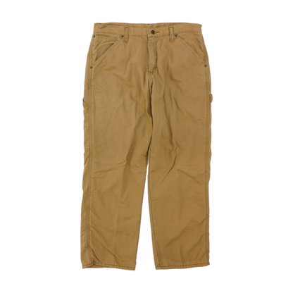 Tan Regular Pants