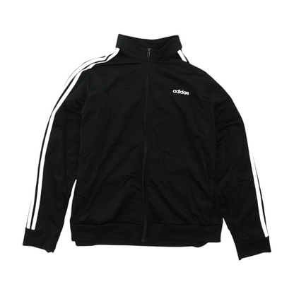 Black Solid Active Jacket