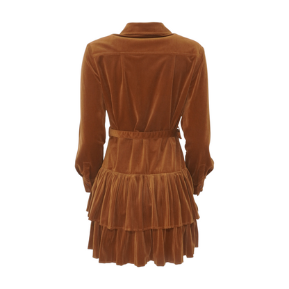 Rust Mini Dress