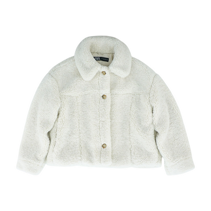 Cream Solid Jacket