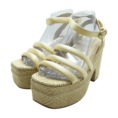 Tan Platform Heels