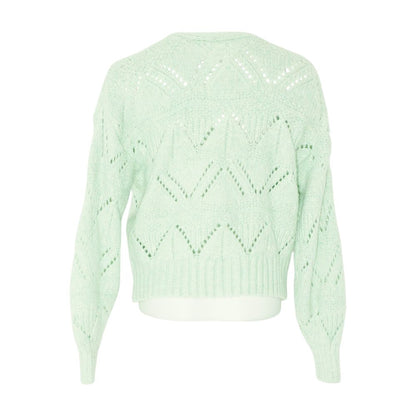 Green Cardigan Sweater