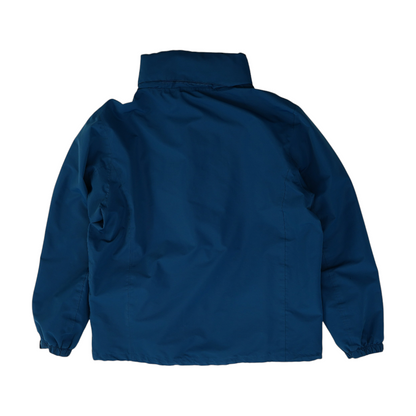 Teal Solid Rain Jacket