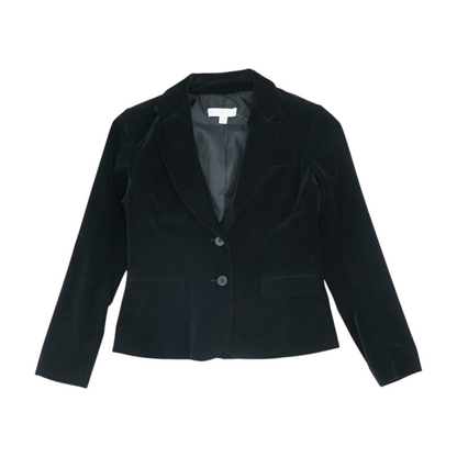 Black Solid Blazer