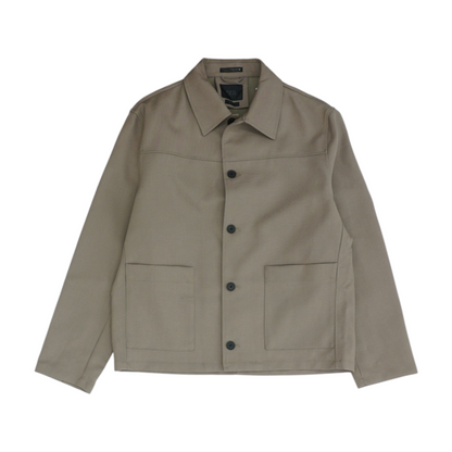 Brown Solid Jacket