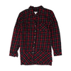 Black Plaid Button Down