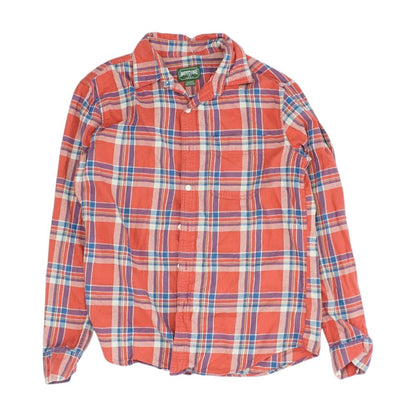 Multi Plaid Flannel Button Down