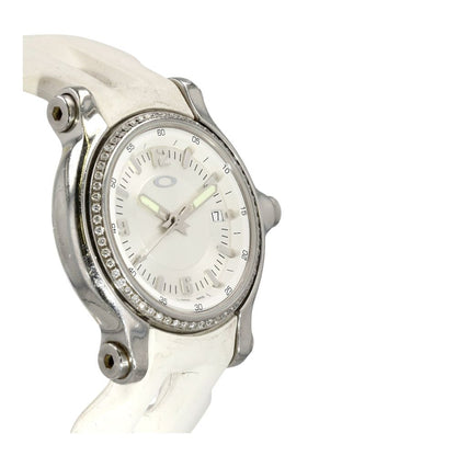 Women's Oakley Holeshot Diamond Bezel Stainless Steel Diamond Bezel Watch