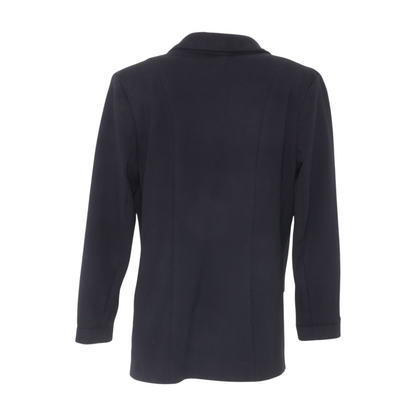 Black Solid Blazer
