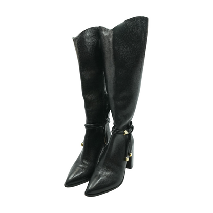 Black Knee-High Boots