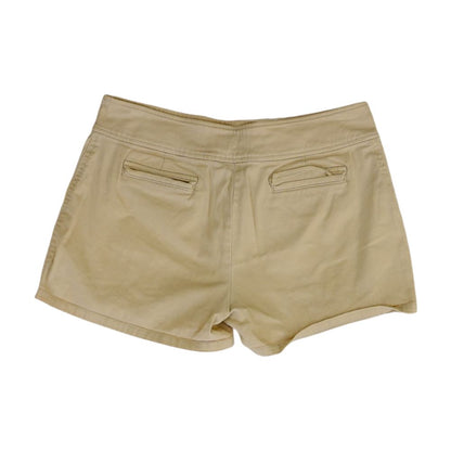 Vintage Beige Solid Chino Shorts