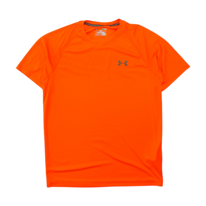 Orange Solid Active T-Shirt
