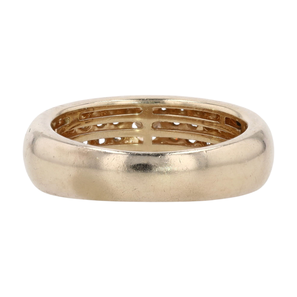 9/10 ctw 14K Yellow Gold Diamond Band Ring – Image 3