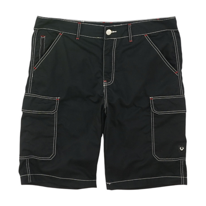 Black 5-Pocket Shorts