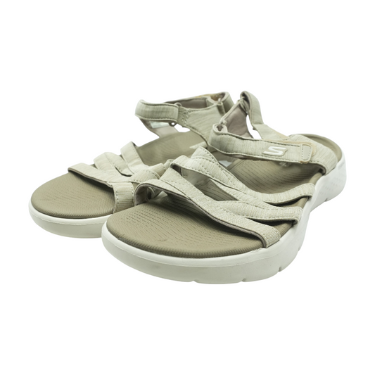 Beige Flat Sandals