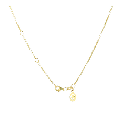5 1/4 ctw 14K Yellow Gold Multi Gem Pendant Necklace