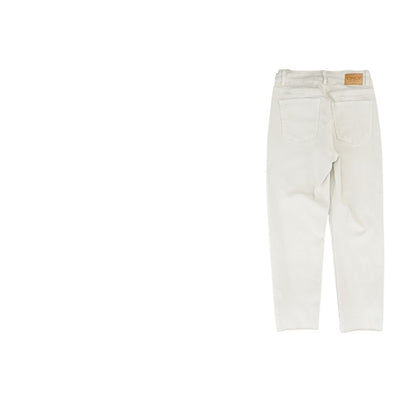 Beige High Rise Regular Jeans