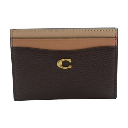 Burgundy Card Case Wallet