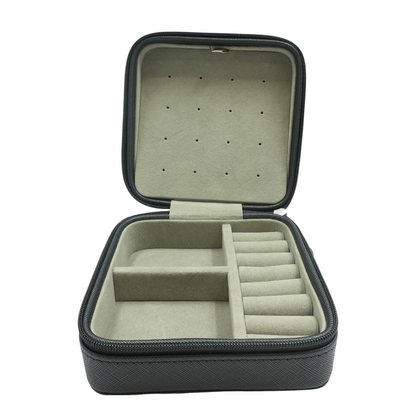Black Travel Jewelry Box