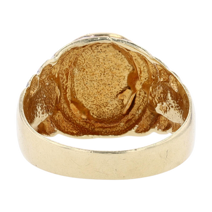 14K Two-Tone Gold Fashion Ring
