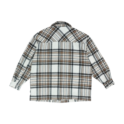 White Plaid Jacket