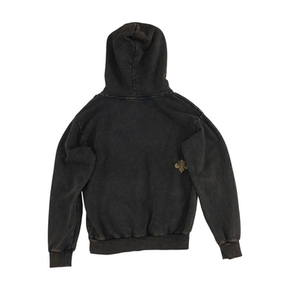 Brown Graphic Hoodie Pullover